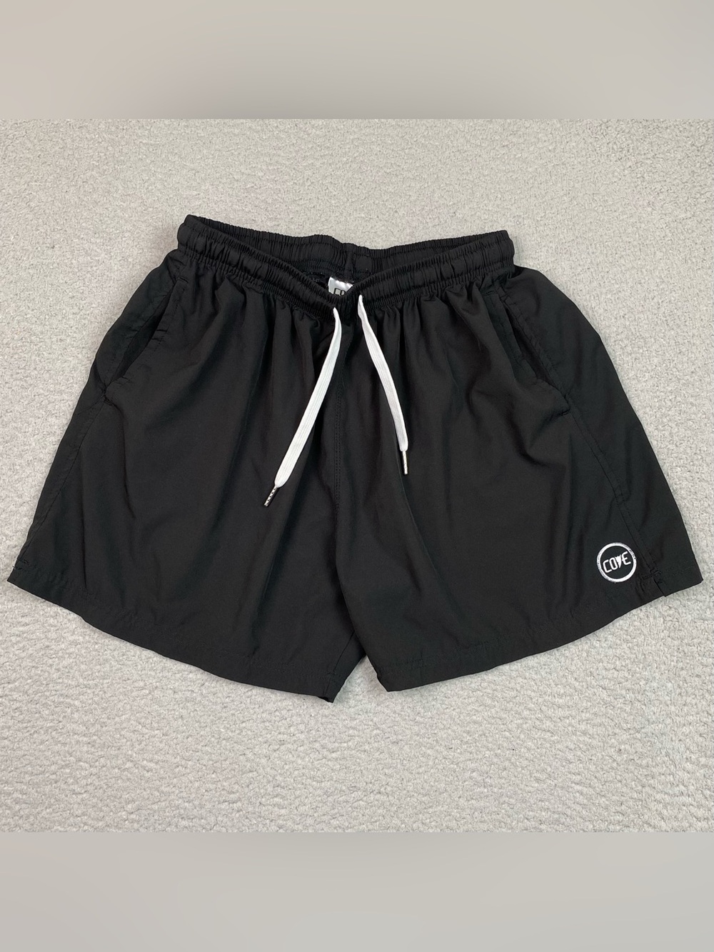 Cove USA Athletic Shorts Men's Size 34 Gym Workout Training Linerless Black